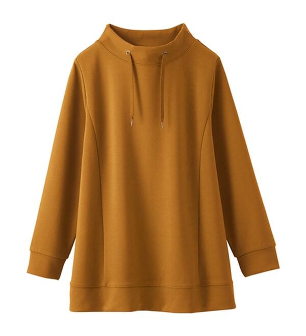 BELLUNA（ベルーナ）の「【新色追加】ワイドネックサイド切替プルオーバー（カットソー）」｜詳細画像