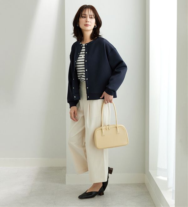 BELLUNA（ベルーナ）の「きれい見えスナップボタンカーディガン（ニットカーディガン）」｜詳細画像