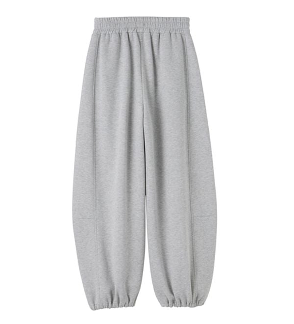 RANAN（ラナン）の「裏起毛カーブスウェットパンツ（その他パンツ）」｜詳細画像