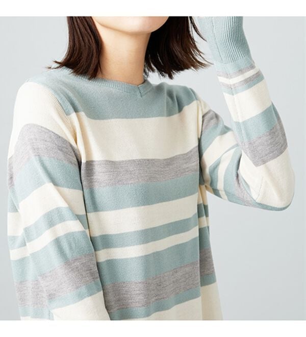 BELLUNA（ベルーナ）の「カシミヤタッチニットチュニック（チュニック）」｜詳細画像