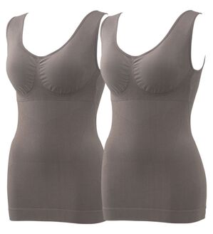 「【２枚組】整体師監修！骨盤サポートシェイパー同色２枚組（ボディスーツ・シェイパー）」｜チャコールグレー