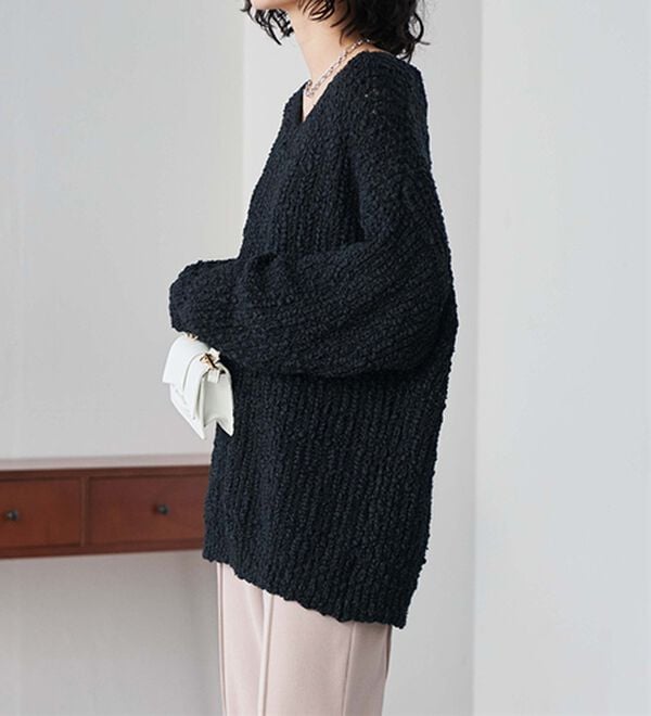 RANAN（ラナン）の「スラブヤーンボリュームニット（ニット・セーター）」｜詳細画像