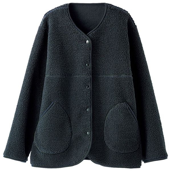 BELLUNA（ベルーナ）の「裏フリースであったか！プードルボアジャケット（その他ジャケット）」｜詳細画像