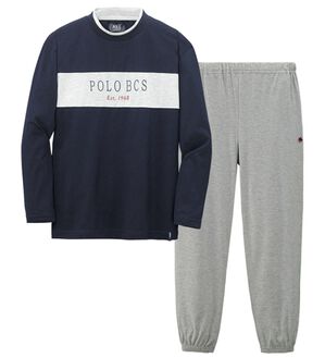 「＜ポロ・ビーシーエス＞選べるブランドルームウエア（メンズルームウェア）」｜ネイビー
