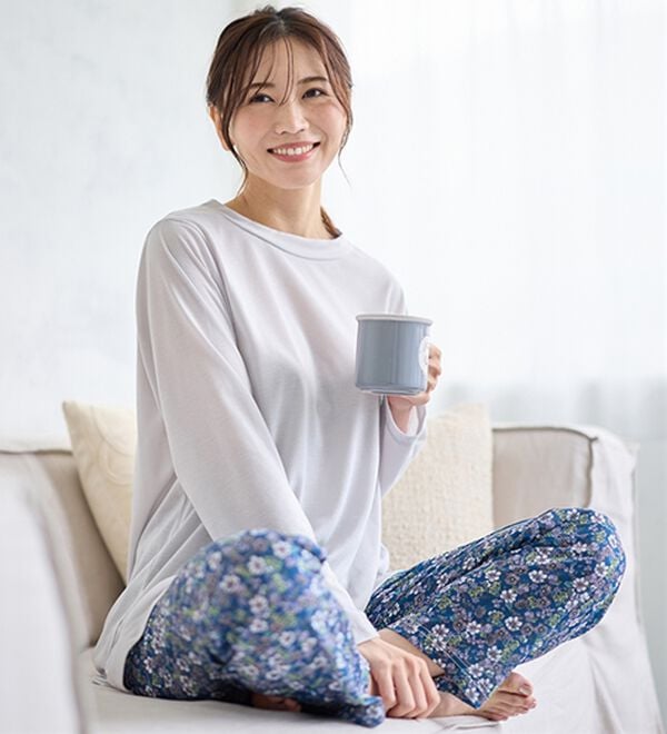 LAVIENNE（ラヴィエンヌ）の「【３点セット】【ヒビヤカダン　スタイル】トラベルパジャマ（パジャマ・ルームウェア）」｜詳細画像