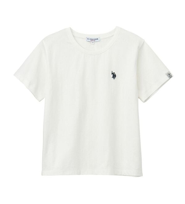 GeeRA（ジーラ）の「【ＵＳ．ＰＯＬＯ．ＡＳＳＮ】接触冷感ワンポイント刺繍Ｔシャツ（Tシャツ）」｜詳細画像