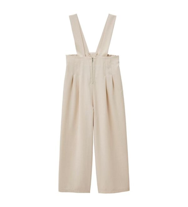 GeeRA（ジーラ）の「フロントジップハイウエストサロペット（オールインワン）」｜詳細画像