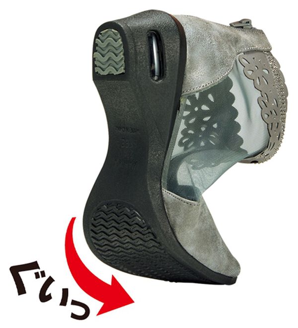 BELLUNA（ベルーナ）の「４Ｅきらめきチュール使いサマーブーツ（ブーツ）」｜詳細画像