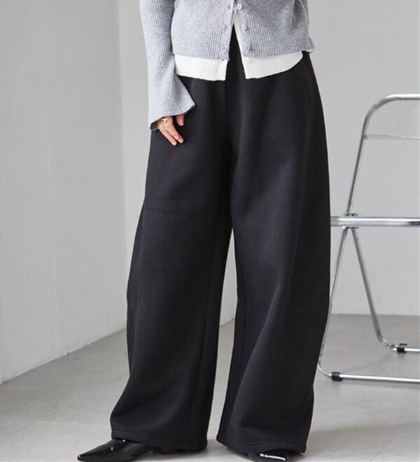 RANAN（ラナン）の「裏起毛カーブスウェットパンツ（その他パンツ）」｜詳細画像