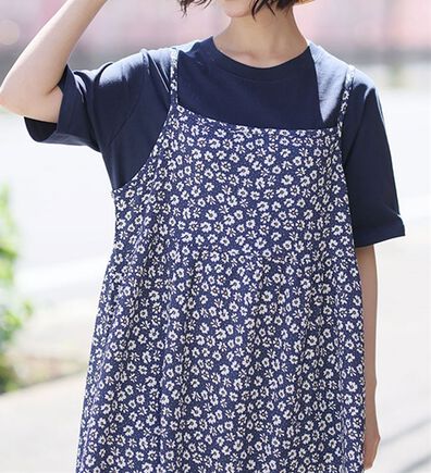 A HAPPY MARILYN（アハッピーマリリン）の「【Ｌ～８Ｌ】ＵＳＡコットン１００％ベーシックＴシャツ（Tシャツ）」