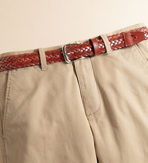 「＜アーノルド　パーマー＞本革メッシュベルト（メンズベルト）」｜詳細画像