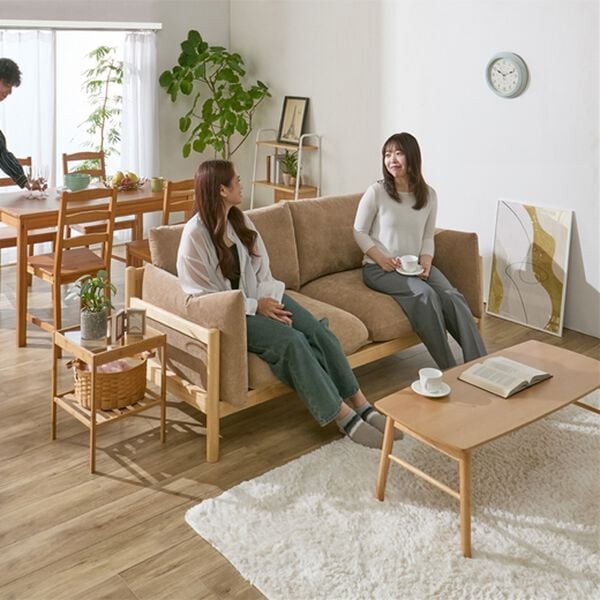 iellio（イエリオ）の「北欧風木枠ソファ　Ｃｏｕｒｉ（クーリ）（ソファ）」｜詳細画像