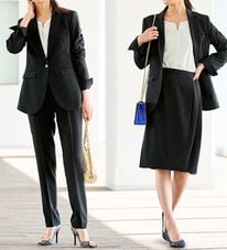 RANAN（ラナン）の「【4点セット】洗える！らくに伸びる！防シワ多機能キャリアスーツ（その他スーツ）」