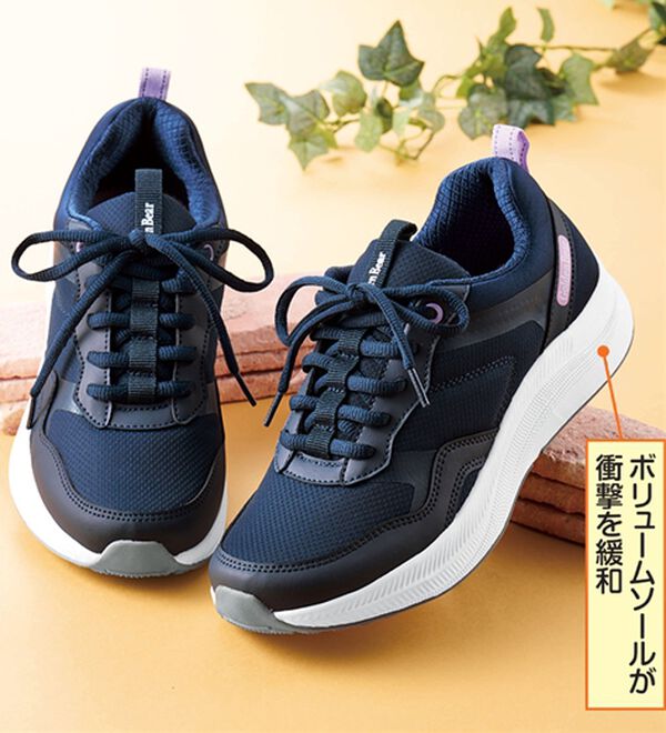 「ゴールデンベア５Ｅはっ水厚底シューズ（スニーカー）」｜詳細画像