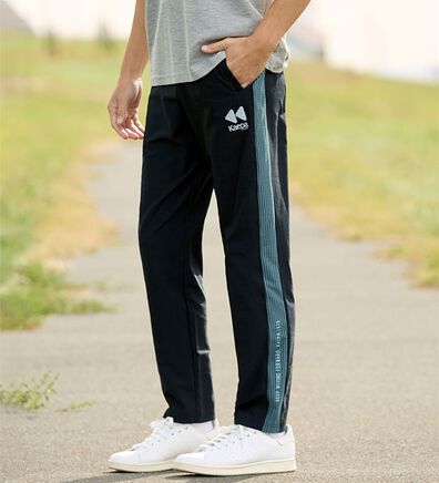 「＜ケイパ＞シアサッカージャージパンツ（メンズフルレングスパンツ）」