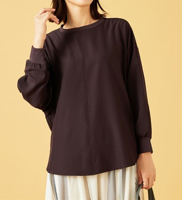 BELLUNA（ベルーナ）の「きれい見えドルマンプルオーバー（カットソー）」｜詳細画像