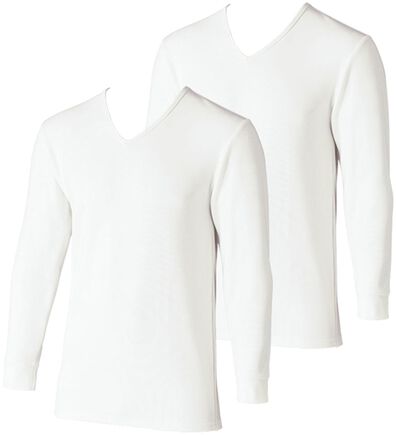 「【２枚組】＜ベルウォーム（Ｒ）＞しっかり厚地素材の＋４℃暖かインナー（メンズ肌着・インナーウェア）」