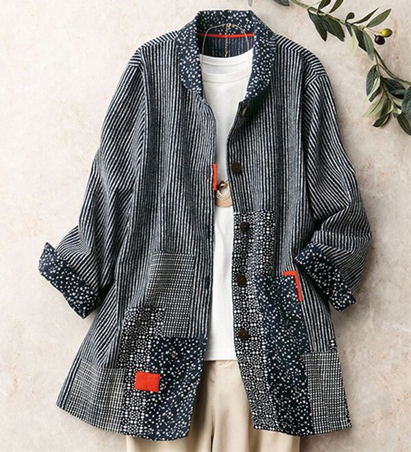 パッチワークジャケット