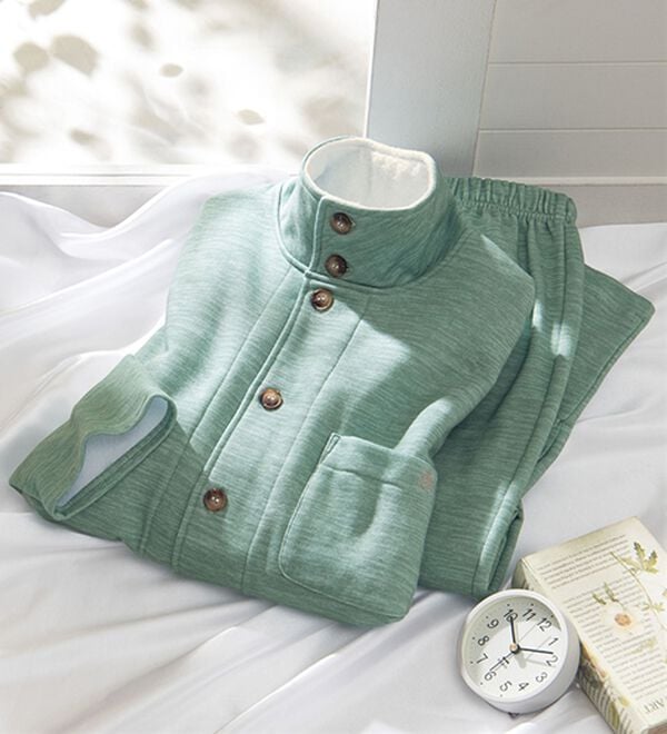 「やっと出会えた！綿１００％裏起毛パジャマ（メンズルームウェア）」｜詳細画像