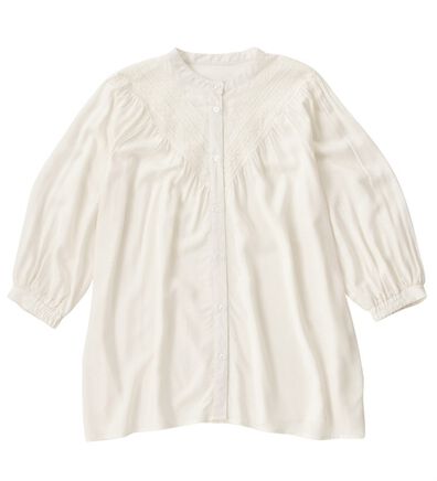 Viola e Viola（ヴィオラ エ ヴィオラ）の「Ｖ切替レースデザインブラウス（ブラウス）」