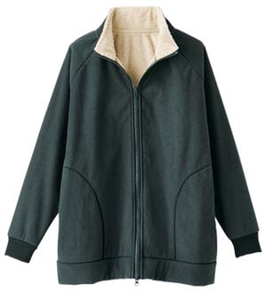 BELLUNA（ベルーナ）の「防風シート入り裏ボアあったかジャケット（ブルゾン）」｜チャコール