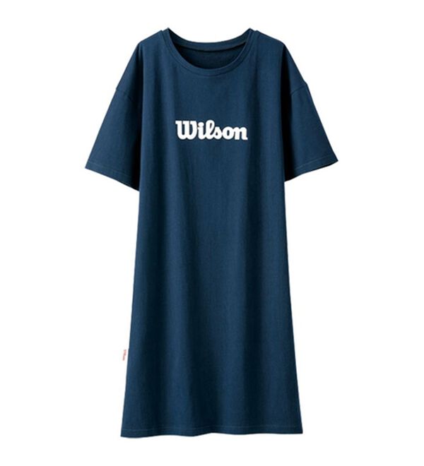 BELLUNA（ベルーナ）の「＜Ｗｉｌｓｏｎ＞コットン１００％ビッグＴシャツ（チュニック）」｜詳細画像