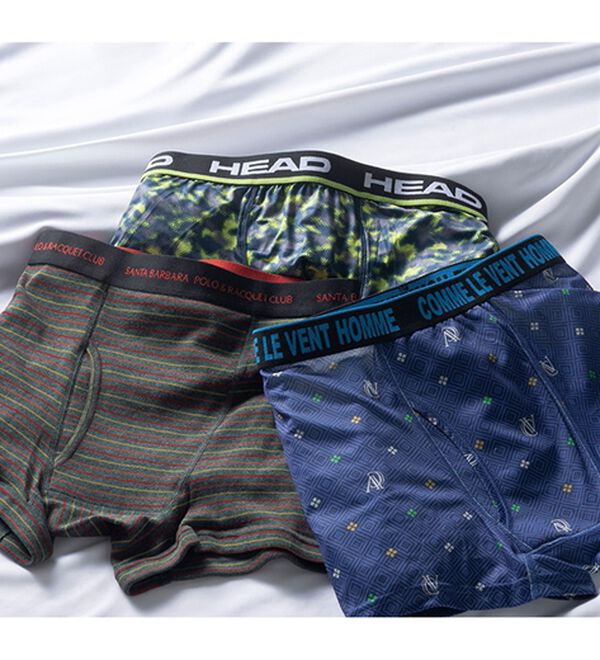 「【４枚組】ブランド！染みないエチケットボクサー（メンズ尿漏れパンツ）」｜詳細画像