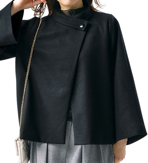 ルフラン（ルフラン）の「フォーマル用ポンチョコート（ブラックフォーマル（喪服・礼服））」｜詳細画像