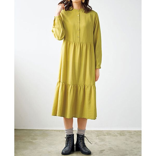 BELLUNA（ベルーナ）の「ベストとセットになったティアードワンピース（その他ワンピース）」｜詳細画像