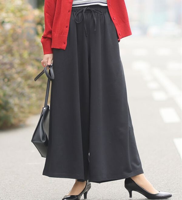 A HAPPY MARILYN（アハッピーマリリン）の「【Ｌ～８Ｌ】選べる身長別　ゆるっと楽ちん ワイドパンツ（ワイドパンツ・ガウチョ）」｜詳細画像