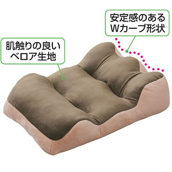 「のびのび腰痛対策脚クッション（クッション・クッションカバー）」｜詳細画像