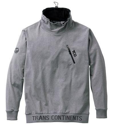 「＜トランスコンチネンツゴルフ＞ネックウォームウインドブレーカー（メンズトレーナー）」