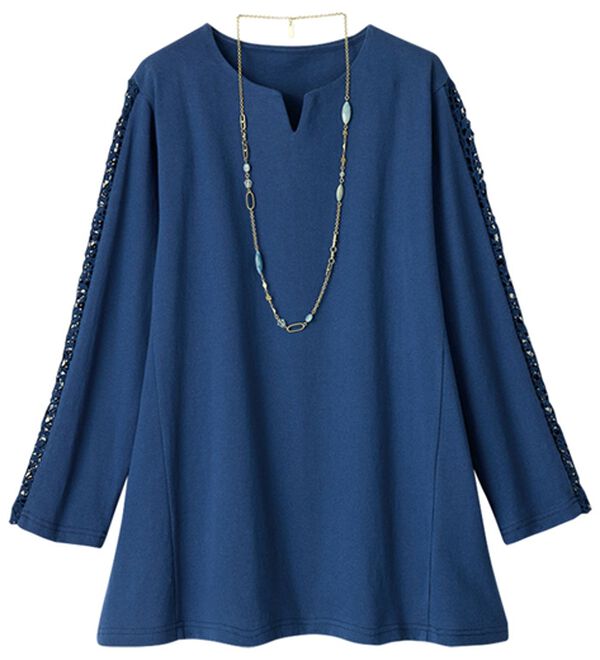 ルフラン（ルフラン）の「【ｋｉｒａｍｅｋ】コットン１００％プルオーバー（カットソー）」｜詳細画像