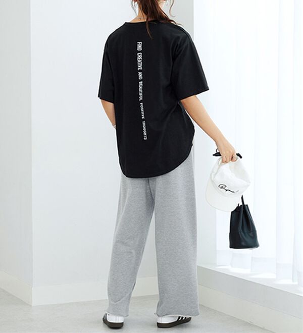 GeeRA（ジーラ）の「プリントチュニックＴシャツ（カットソー）」｜詳細画像