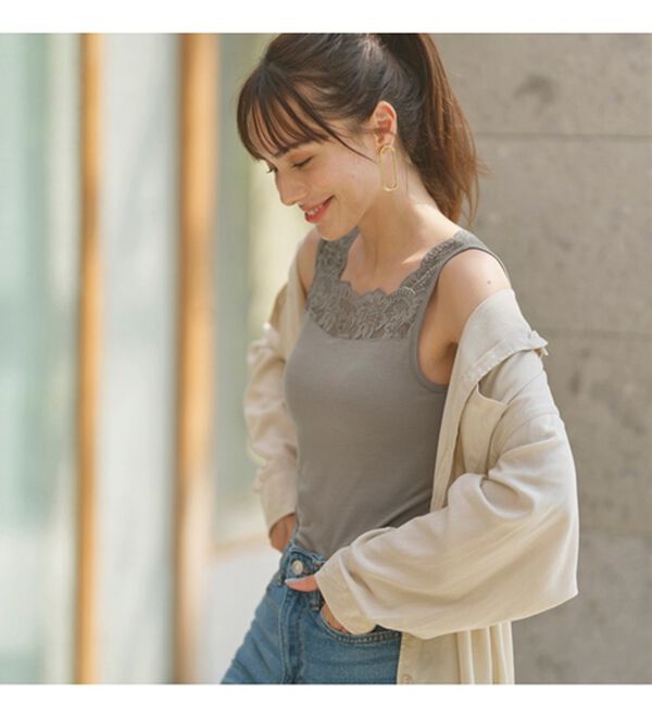 YU'NOW（ユナウ）の「【吸湿発熱】【抗菌防臭】２ＷＡＹタンクトップ（肌着・インナーウェア）」｜詳細画像