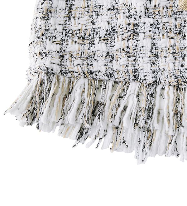 RANAN（ラナン）の「ツイードショートベスト（ベスト）」｜詳細画像