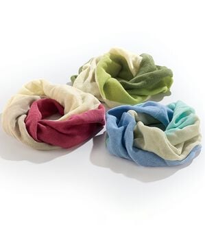 ルフラン（ルフラン）の「【３色組】洗える！リネン入スヌード（ストール・スカーフ・マフラー）」｜3色組