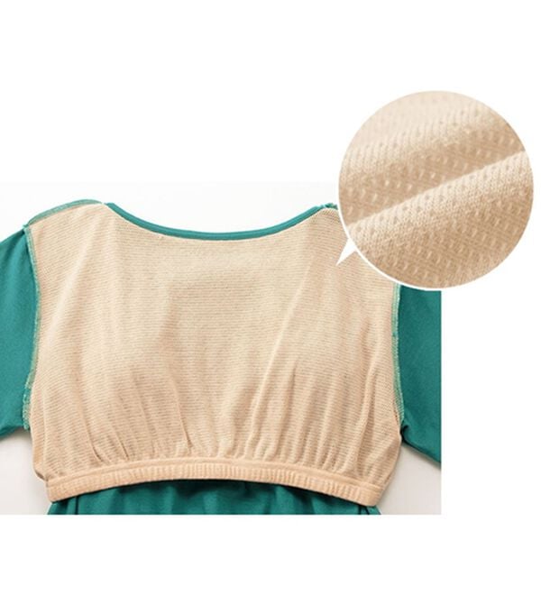 LAVIENNE（ラヴィエンヌ）の「カップ付ワンピース（カットソーワンピース）」｜詳細画像