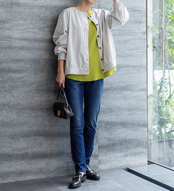 BELLUNA（ベルーナ）の「《快適Ｌａｂ．》 乾きやすい！ドライワッフルプルオーバー（カットソー）」｜詳細画像