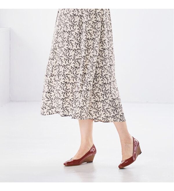 BELLUNA（ベルーナ）の「雨でも安心日本製こだわりウェッジパンプス（パンプス）」｜詳細画像