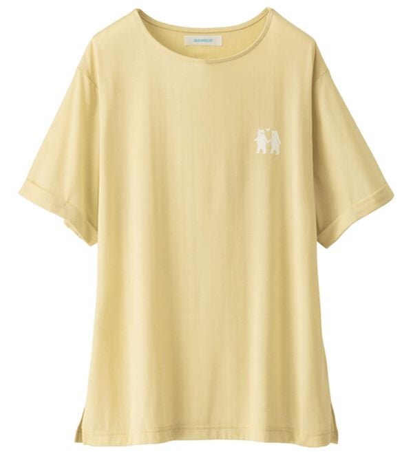 BELLUNA（ベルーナ）の「＜ＳＥＡ　ＢＲＥＥＺＥ＞冷感素材！プリントＴシャツ（カットソー）」｜詳細画像