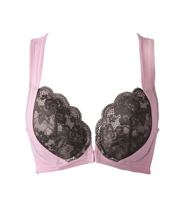 YU'NOW（ユナウ）の「スキッと美姿勢ブラ　～配色カラー～（ブラジャー）」｜詳細画像