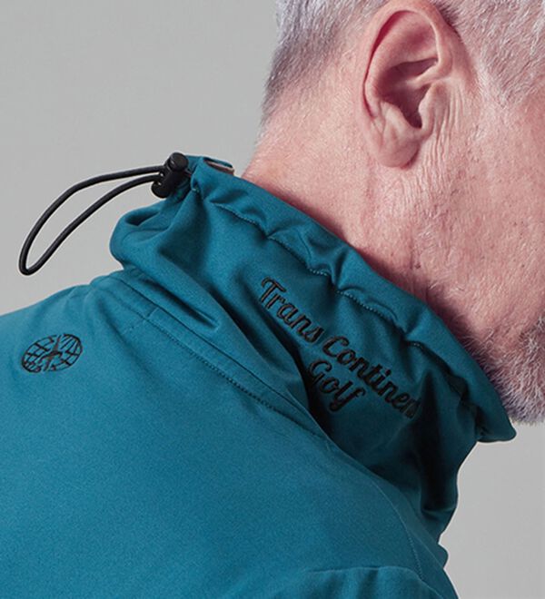 「＜トランスコンチネンツゴルフ＞ネックウォームウインドブレーカー（メンズトレーナー）」｜詳細画像