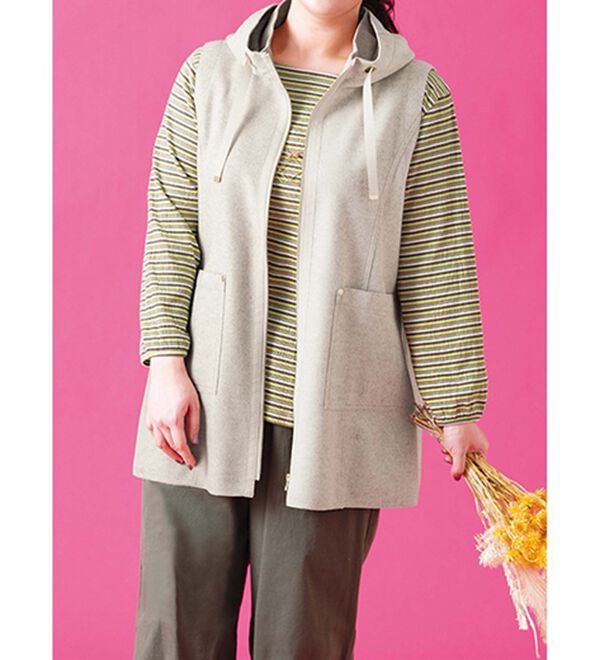 ルフラン（ルフラン）の「【３色組】着心地快適！マルチボーダープルオーバー（カットソー）」｜詳細画像