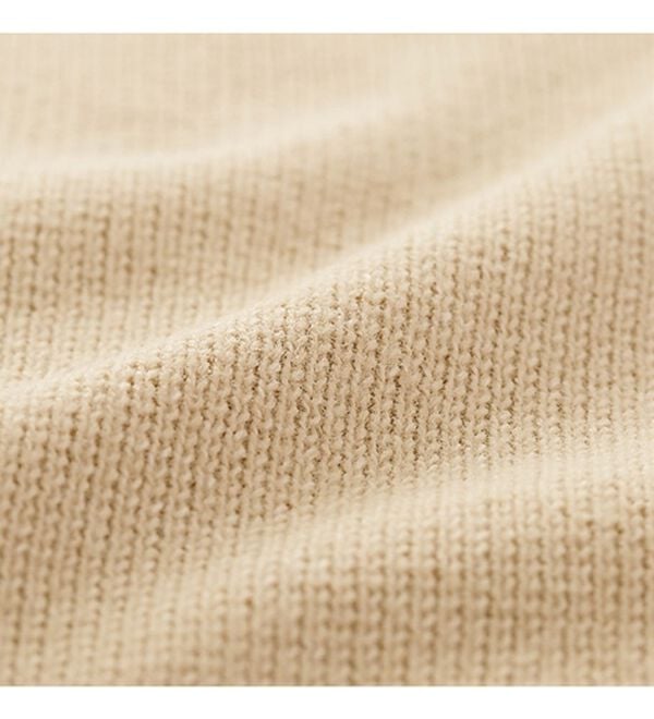 BELLUNA（ベルーナ）の「エコ素材シンプルロングニットベスト（ベスト）」｜詳細画像