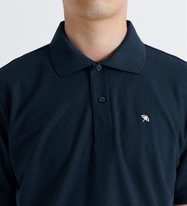 「＜アーノルド　パーマー＞ワンポイント刺しゅう鹿の子ポロシャツ（長袖・半袖）（メンズポロシャツ）」｜詳細画像