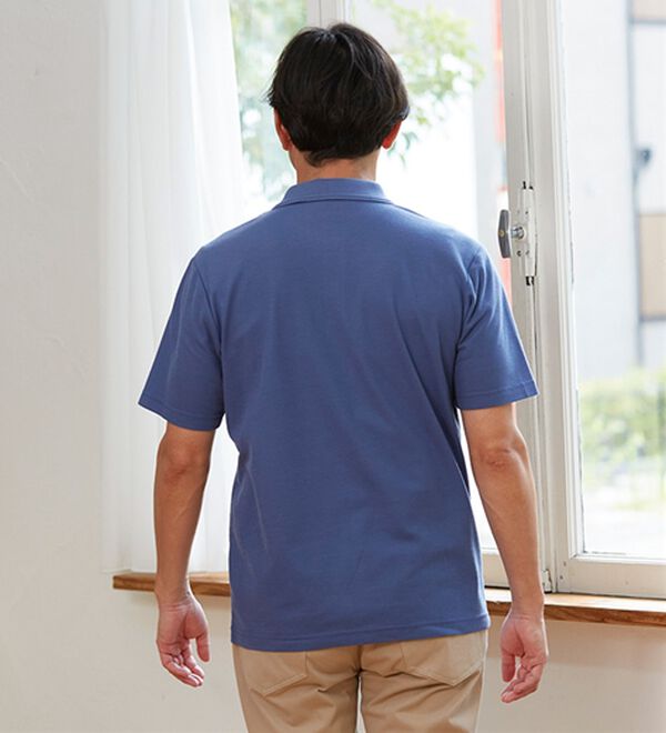 「毎日着たい吸汗速乾ポロシャツ（メンズポロシャツ）」｜詳細画像