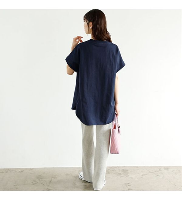 GeeRA（ジーラ）の「【新色追加】【ＵＳ．ＰＯＬＯ．ＡＳＳＮ】綿100％フレンチスリーブＴシャツ（Tシャツ）」｜詳細画像