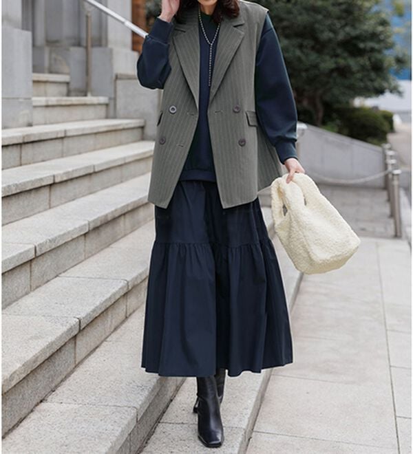 RANAN（ラナン）の「もこもこファーミニトートバッグ（ハンドバッグ）」｜詳細画像