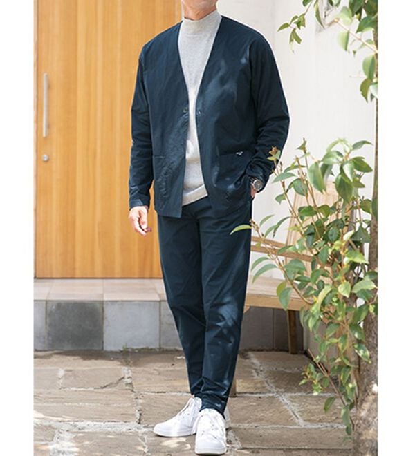 「部屋着に見せない！大人のカーディガン（メンズカーディガン）」｜詳細画像